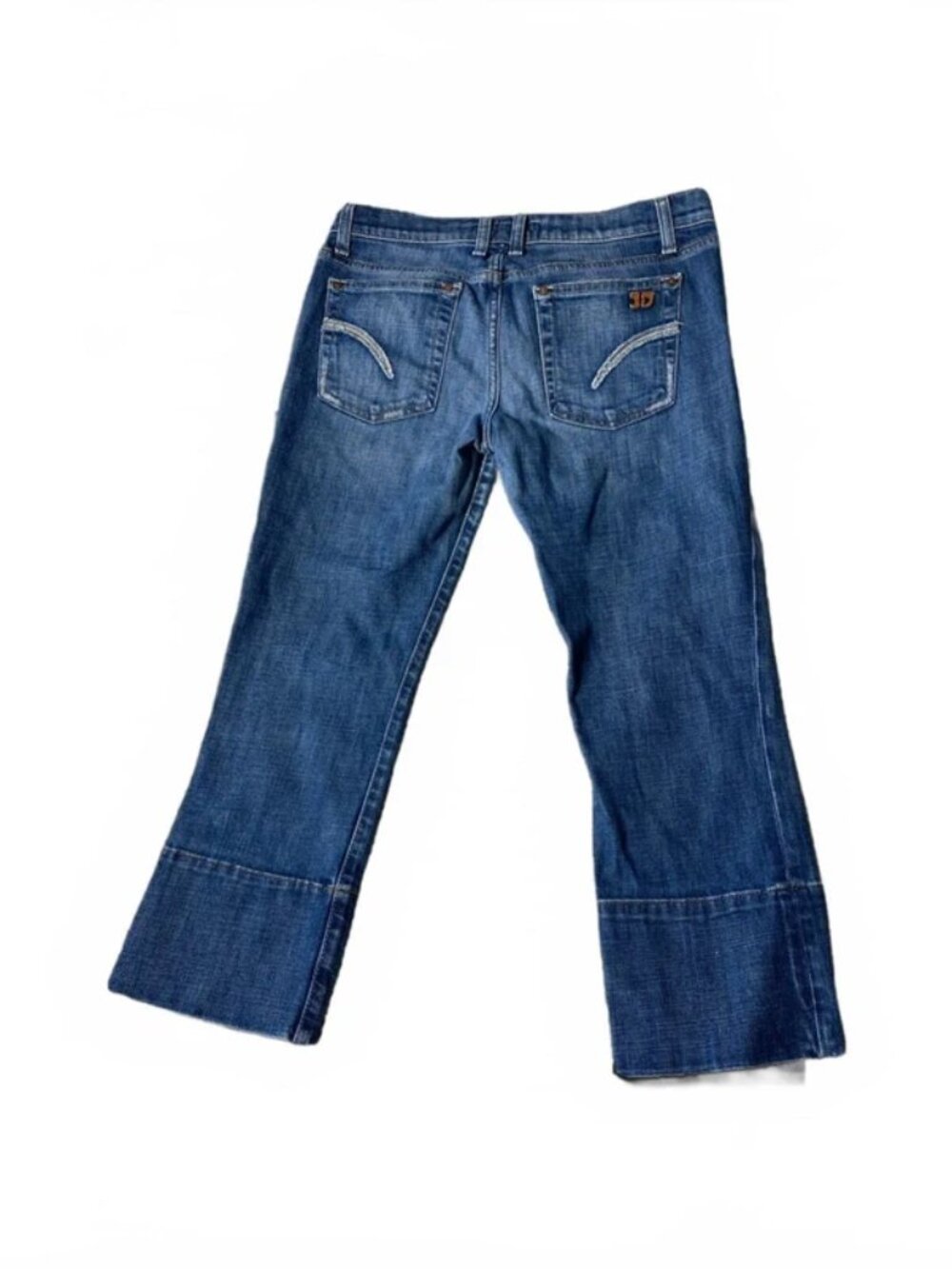 Joe's Jeans Sz W27 Womens Straight Socialite Kicker Medium Wash Blue Denim